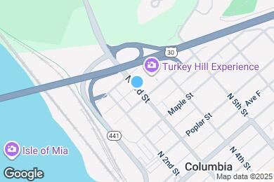 Map image of the property - 520 N 3rd St