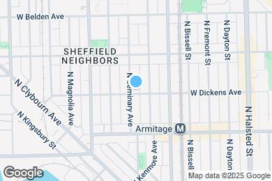 Map image of the property - 1048 W Dickens Ave