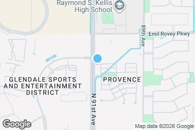 Map image of the property - 7324 N 90th Ln