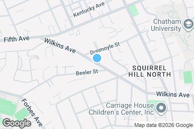 Map image of the property - 5430 Wilkins Ave