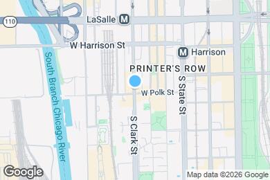 Map image of the property - 791 S Clark St