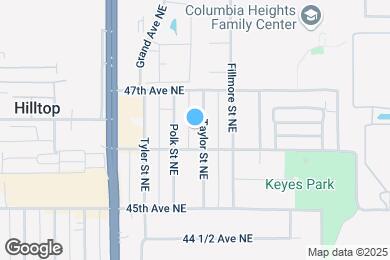 Map image of the property - 4616 Taylor St NE