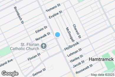 Map image of the property - 9438 Joseph Campau Ave