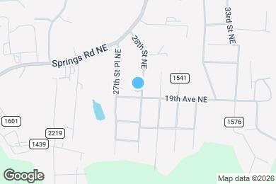Map image of the property - 2781 19th Ave NE