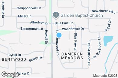 Map image of the property - 1861 Southernwood Ln