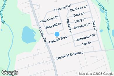 Map image of the property - 1613 Cantrell Blvd