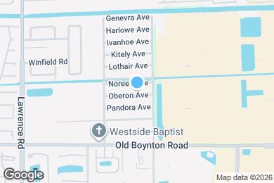 Map image of the property - 3561 Oberon Ave