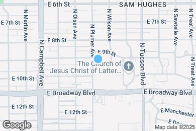 Map image of the property - 2212 E La Mirada St