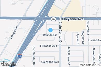 Map image of the property - 1810 Renada Cir