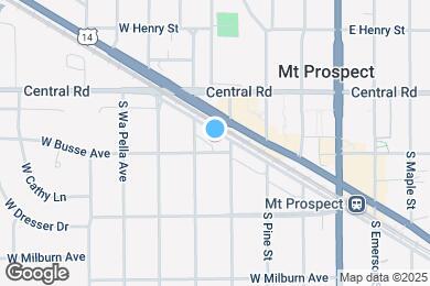 Map image of the property - 315 W Prospect Ave