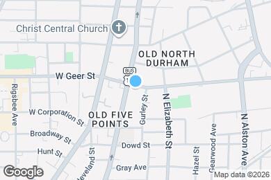 Map image of the property - 206 E Geer St