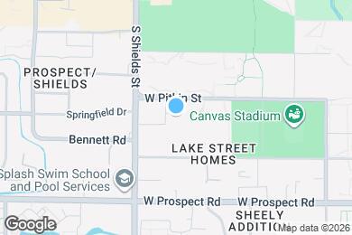 Map image of the property - 925 James Ct