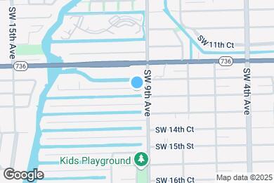 Map image of the property - 908 SW 12th Ct