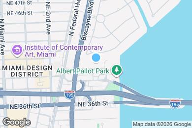 Map image of the property - 455 NE 39th St