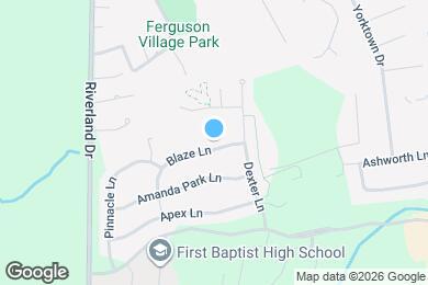 Map image of the property - 1563 Blaze Ln