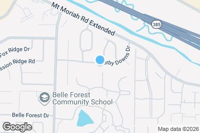 Map image of the property - 6305 Kirby Downs Dr