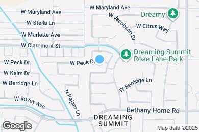 Map image of the property - 13429 W Peck Dr