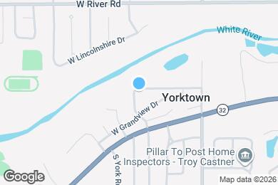 Map image of the property - 1300 S Colony Dr