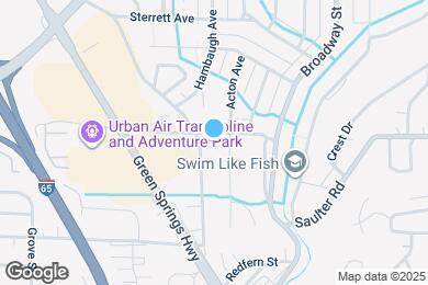 Map image of the property - 713 Carr Ave