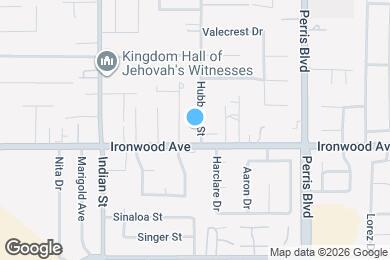 Map image of the property - 11961 Hubbard St