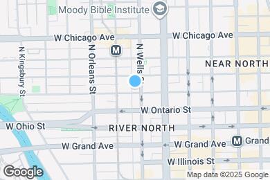 Map image of the property - 658 N Wells St