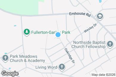 Map image of the property - 601 Oakridge Cir