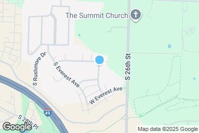 Map image of the property - 2740 W Kilimanjaro Way