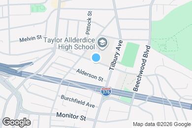 Map image of the property - 6336 Forward Ave