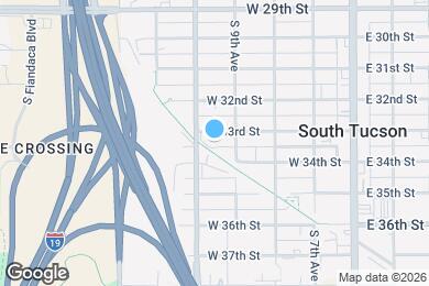 Map image of the property - 365 W 33rd St