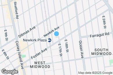 Map image of the property - 624 E 17th St