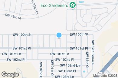 Map image of the property - 10030 SW 90th Ct