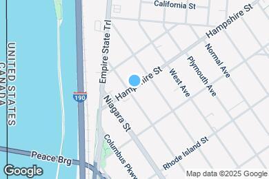 Map image of the property - 877 Prospect Ave