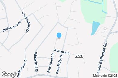 Map image of the property - 2324 Pine Forest Dr