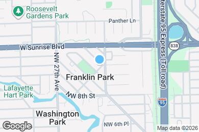 Map image of the property - 2500 NW 9th Ct