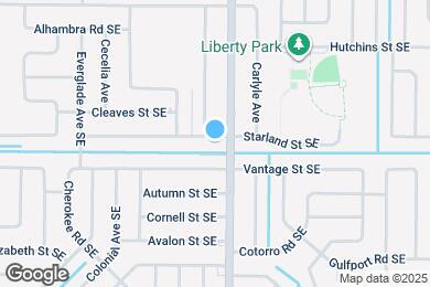 Map image of the property - 842 Starland St SE