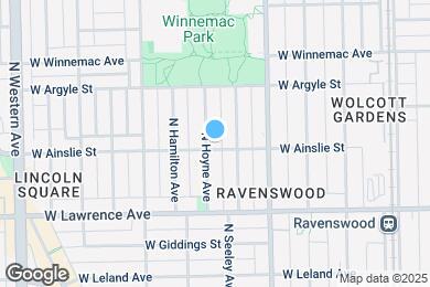 Map image of the property - 4903 N Hoyne Ave