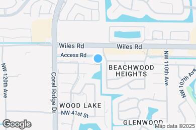Map image of the property - 11400 NW 45th St
