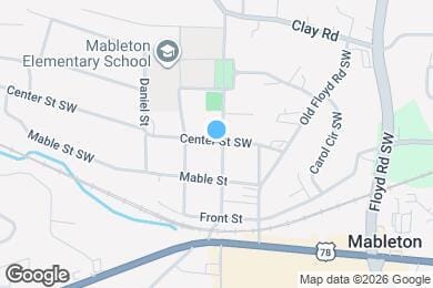 Map image of the property - 963 Center St SW