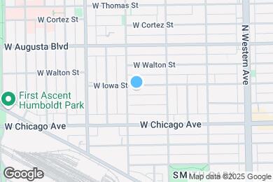 Map image of the property - 2647 W Iowa St