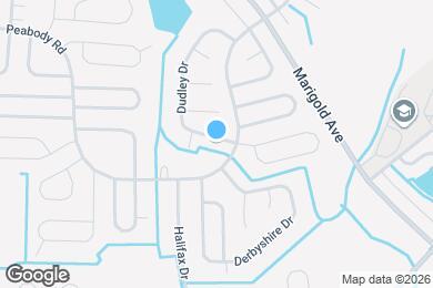 Map image of the property - 1005 Dudley Dr