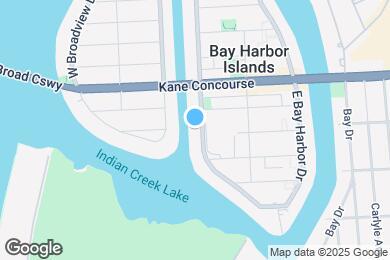 Map image of the property - 9400 W Bay Harbor Dr