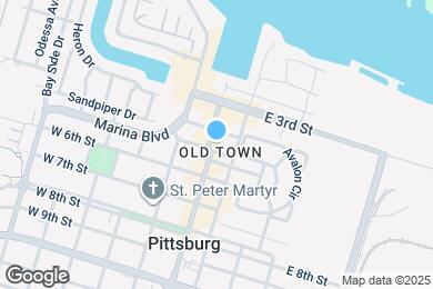 Map image of the property - 105 E 5th St