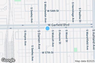 Map image of the property - 5515 S Winchester Ave