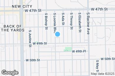 Map image of the property - 4841 S Loomis Blvd