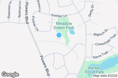 Map image of the property - 950 Butte Ct