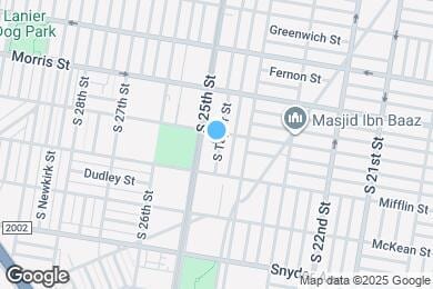 Map image of the property - 1814 S Taylor St