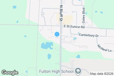 Map image of the property - 2511 N Bluff St