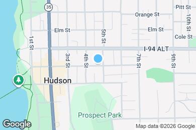 Map image of the property - 421 Locust St