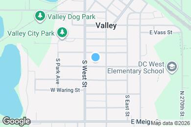 Map image of the property - 114 W Charles St