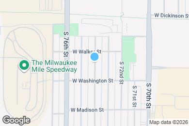 Map image of the property - 931 S 74th St